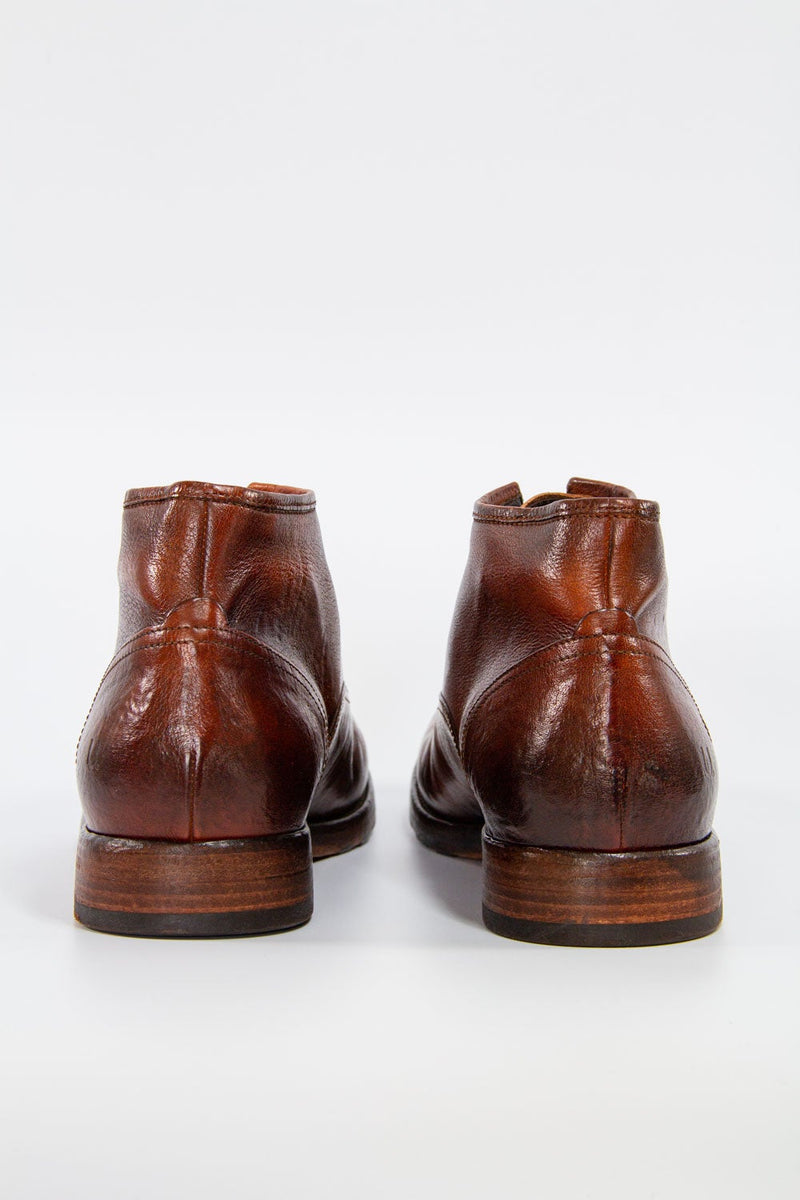 ASTON brandy-brown chukka boots.
