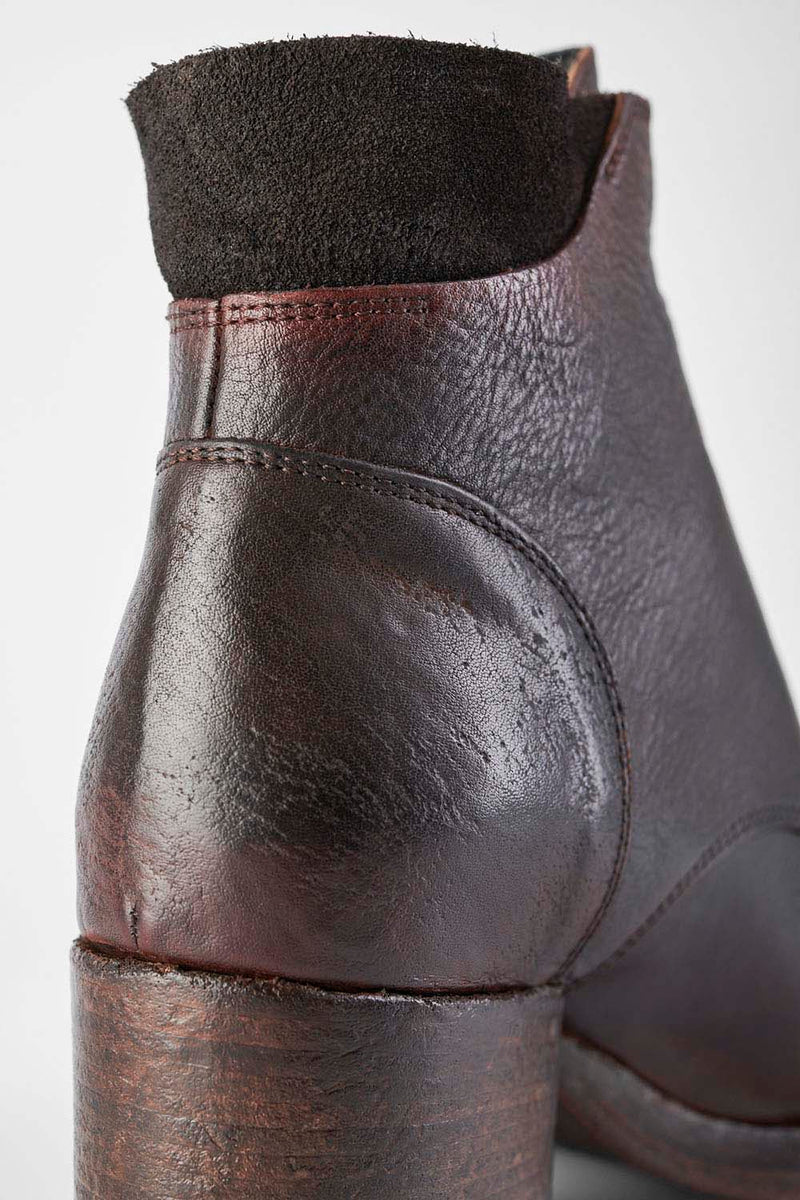 BERKELEY terra-brown ankle boots.