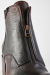 BERKELEY terra-brown ankle boots.