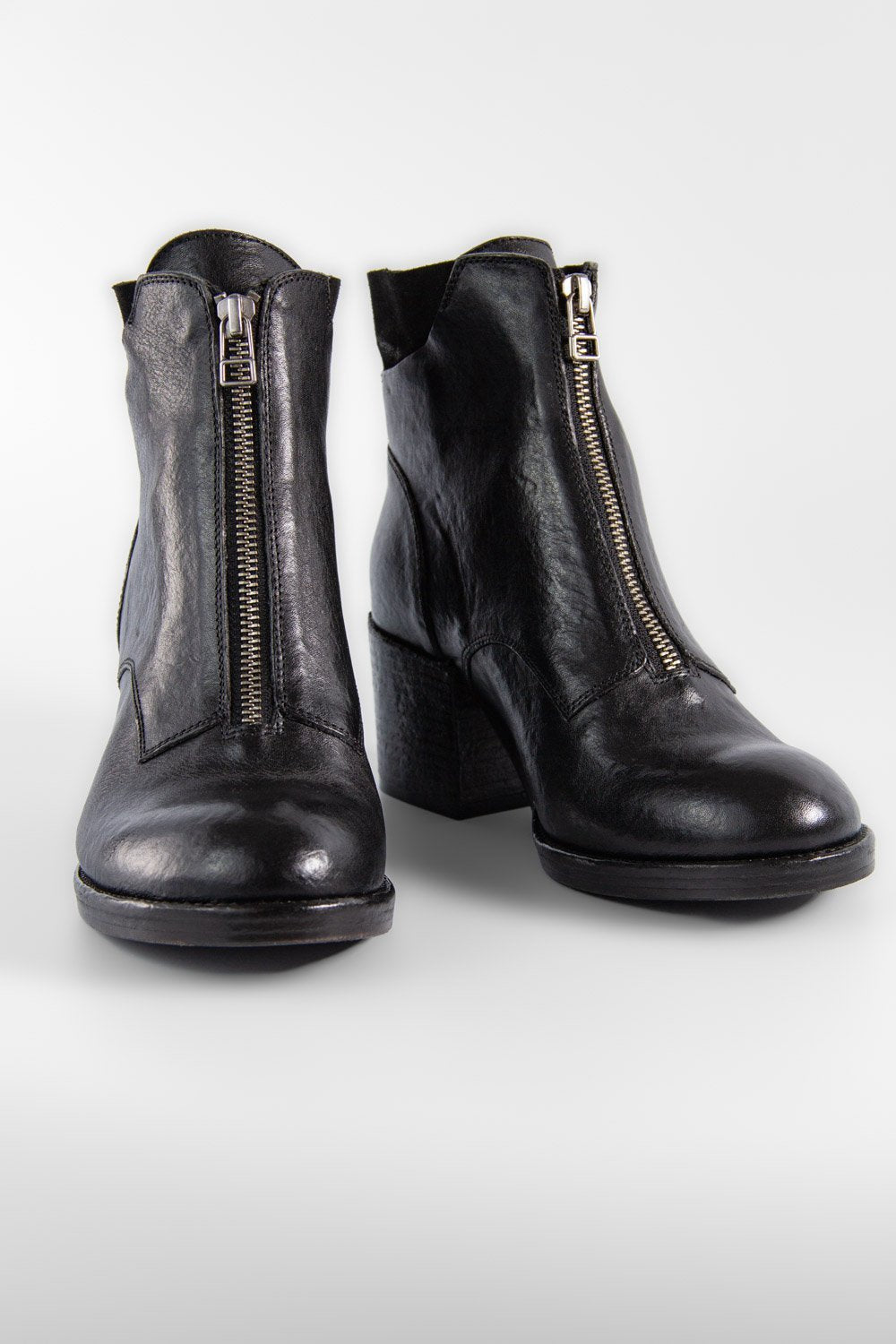 BERKELEY black mid heel ankle boots | untamed street – UNTAMED STREET