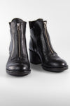 BERKELEY charcoal-black ankle boots.