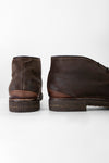 BROMPTON java-brown suede chukka boots.