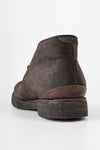 BROMPTON java-brown suede chukka boots.