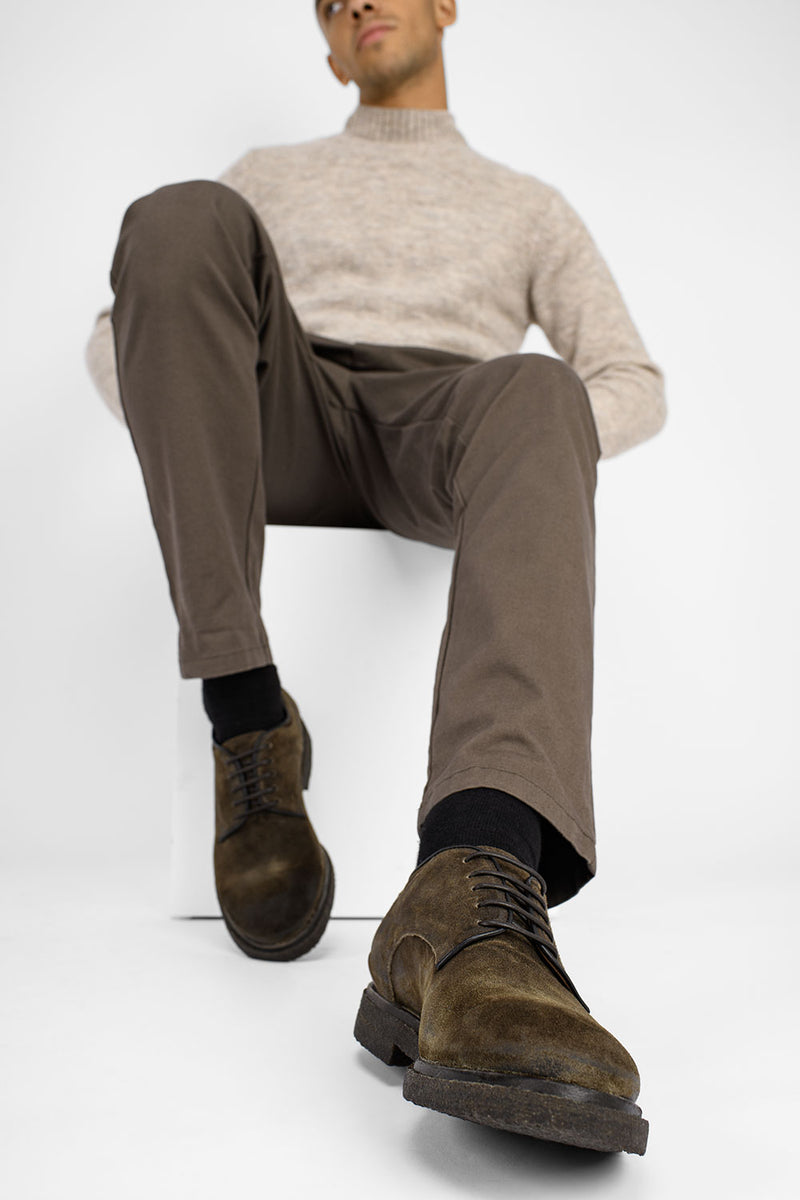 BROMPTON Tundra brown Suede Derby Shoes Untamed Street Men brompton-tundra-brown-suede-derby-shoes-untamed-street-men