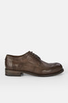 Men SHOES Derby CURZON Brown Bufalo-Leather UNTAMED STREET