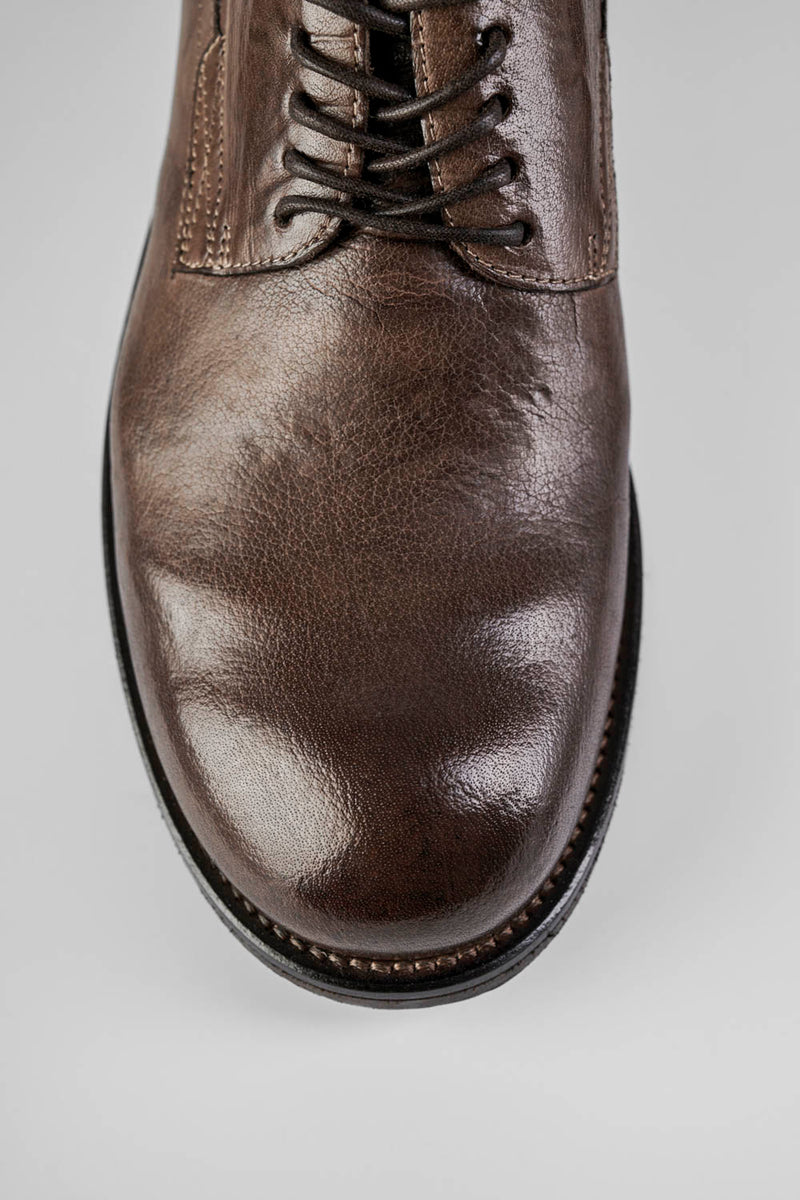 Men SHOES Derby CURZON Brown Bufalo-Leather UNTAMED STREET