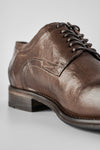 Men SHOES Derby CURZON Brown Bufalo-Leather UNTAMED STREET