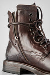 Men BOOTS Military CURZON Brown Bufalo-Leather UNTAMED STREET