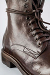 Men BOOTS Military CURZON Brown Bufalo-Leather UNTAMED STREET