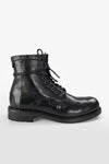 Men BOOTS Military CURZON Black Bufalo-Leather UNTAMED STREET
