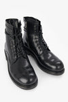 Men BOOTS Military CURZON Black Bufalo-Leather UNTAMED STREET