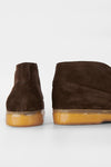 UNTAMED STREET Men Brown Suede-Leather Chukka Boots HAMPTON