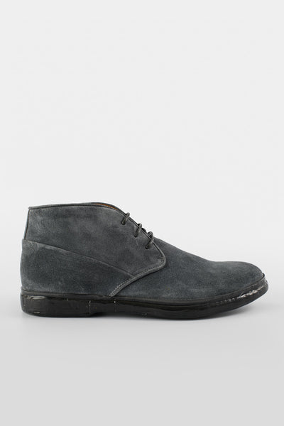 HAMPTON steel grey suede chukka boots untamed street UNTAMED STREET
