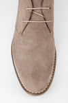 HAVEN sandstone suede chukka boots.