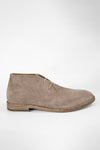 HAVEN sandstone suede chukka boots.