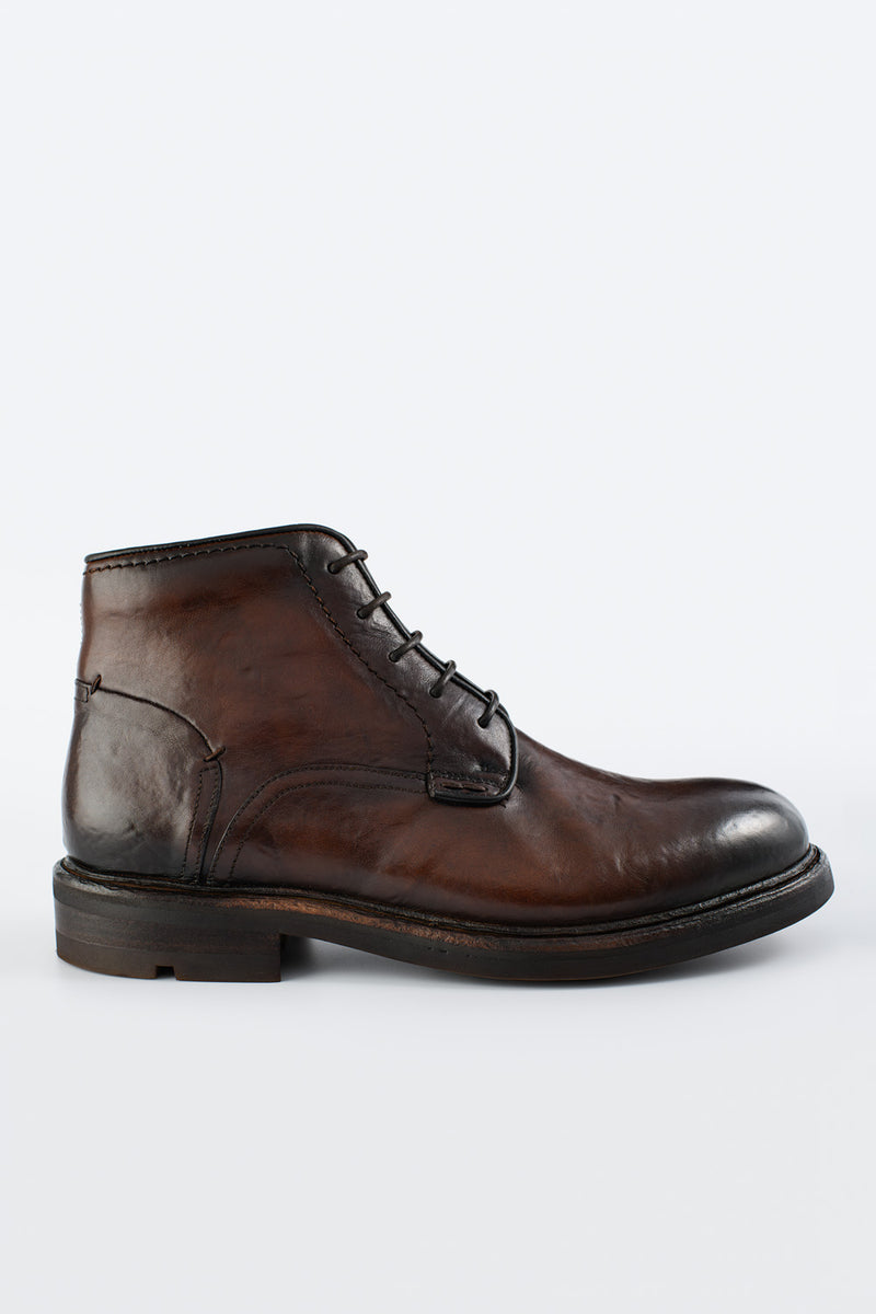 LENNOX chestnut ankle boots.