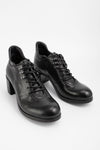 MADISON urban-black lace-up hiking shoes.