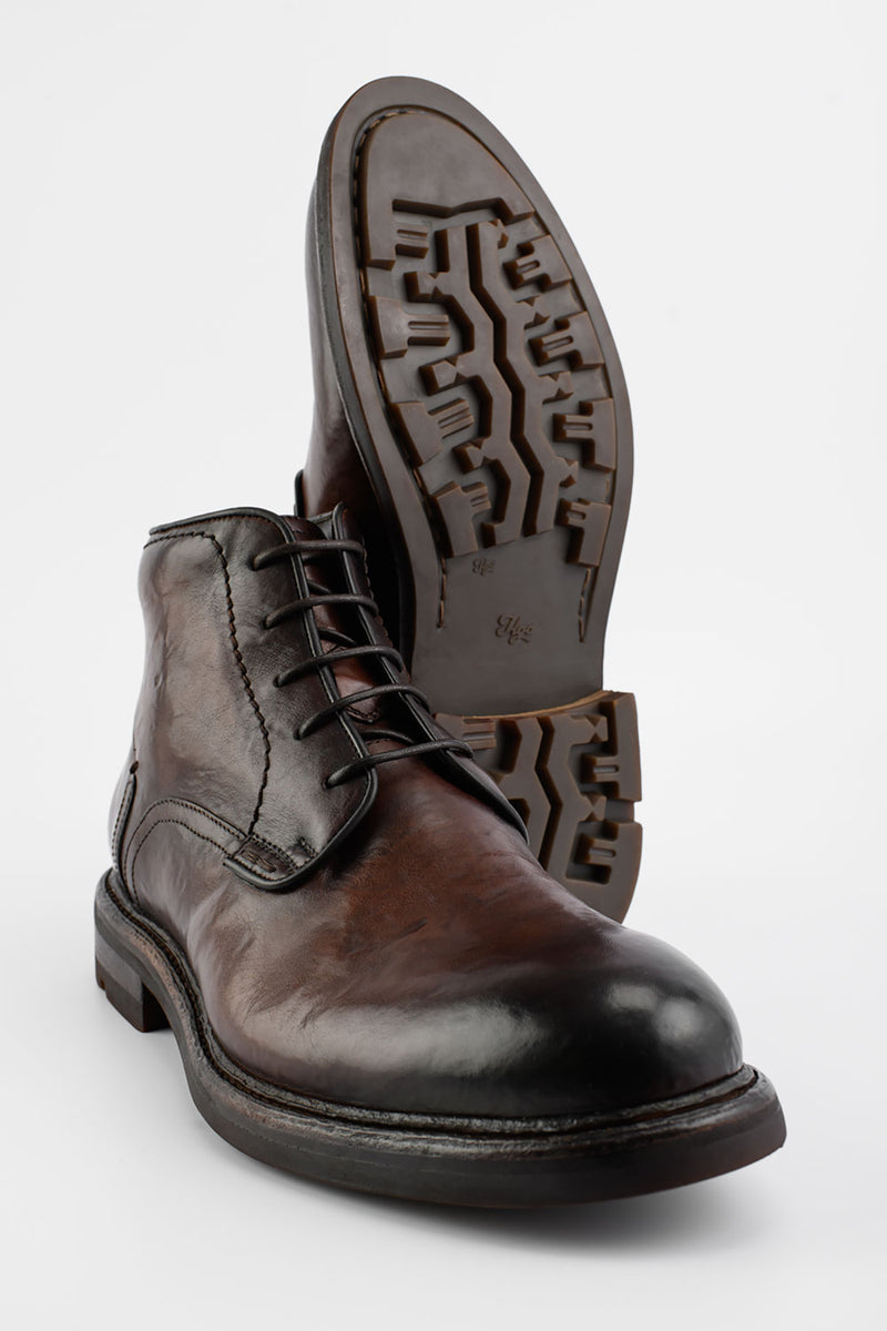 LENNOX chestnut ankle boots.