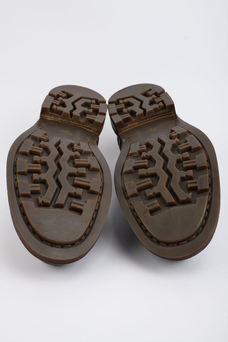 LENNOX rich-brown chukka boots.