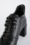 MADISON urban-black lace-up hiking shoes.