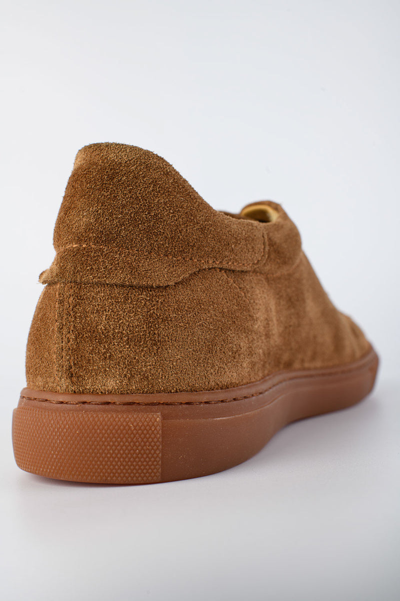 PUTNEY toasted-barley suede sneakers | untamed street | men – UNTAMED ...