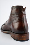 UNTAMED STREET Men Brown Buffalo-Leather Chukka Boots SLOANE