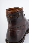 LENNOX rich-cocoa military boots.