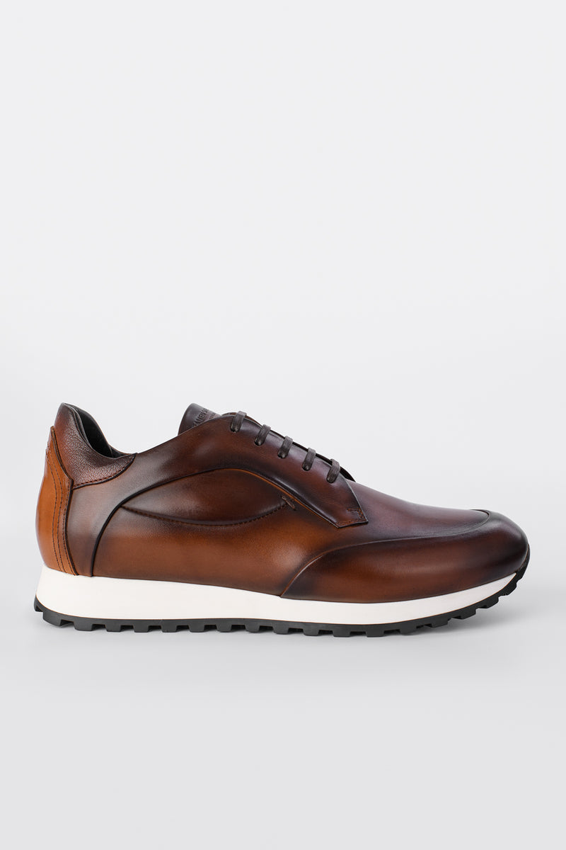 SOHO EDGE cocoa-brown patina runners.