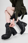 RILEY urban-black vintage ankle boots.