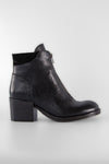 BERKELEY charcoal-black ankle boots.