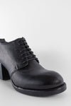 BERKELEY charcoal-black mid heel shoes.