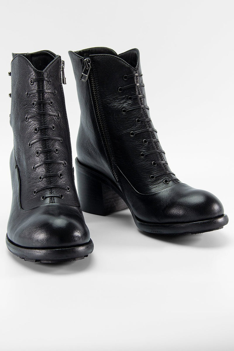 RILEY urban-black vintage ankle boots.