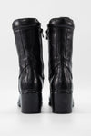 MADISON urban-black high commando boots.