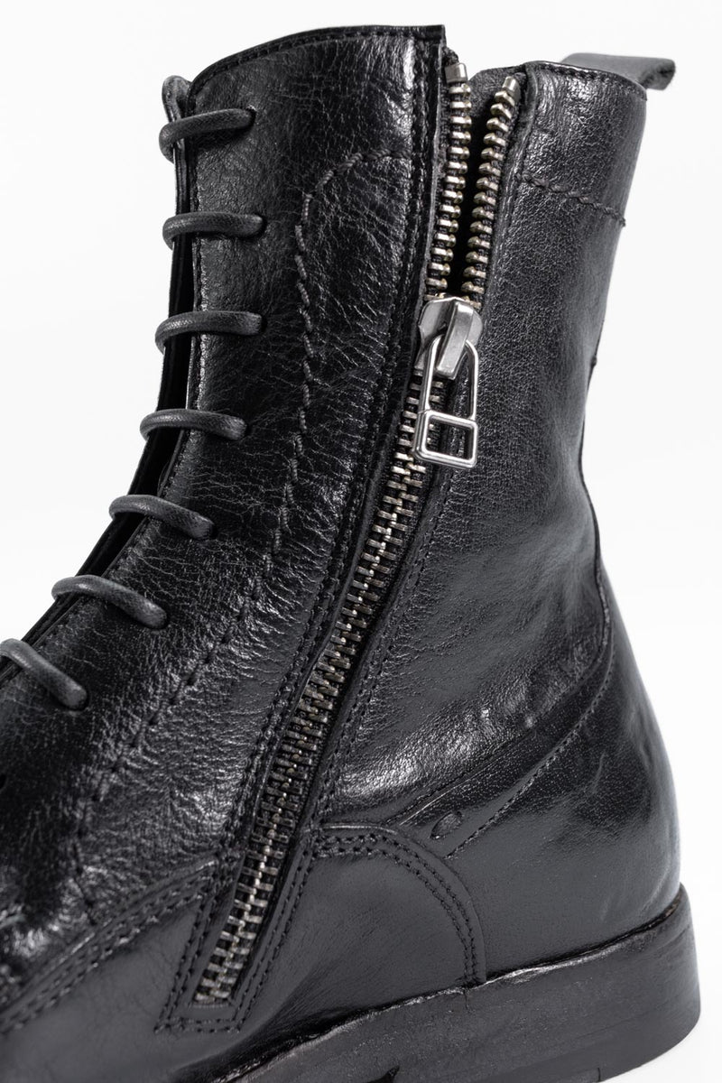 SLOANE urban-black commando boots.