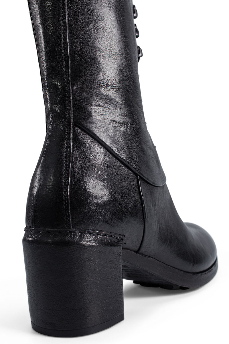 MADISON urban-black high commando boots.