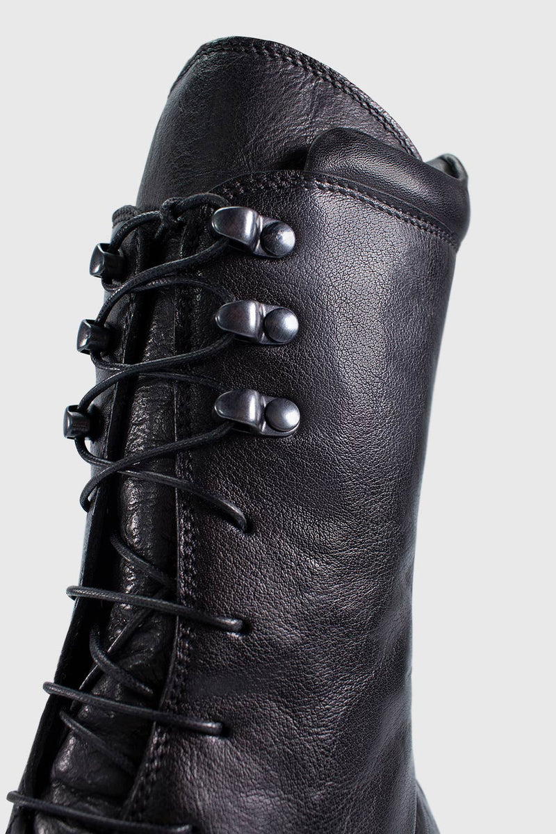 MADISON urban-black high commando boots.