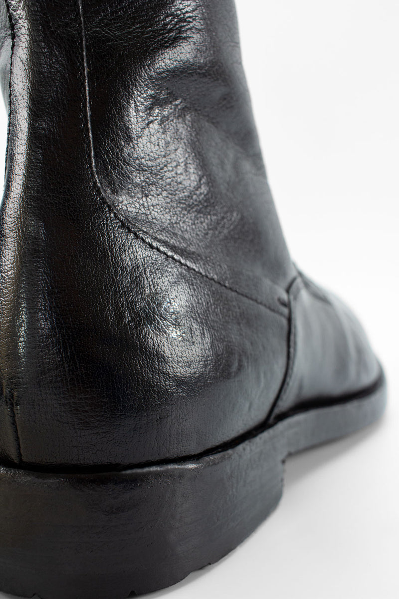 SLOANE urban-black commando boots.