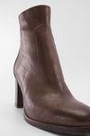 REID toasted-tan ankle boots.