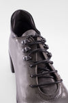 MADISON ice-grey lace-up hiking shoes.