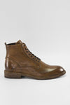 GRAFTON dry-tobacco lace-up ankle boots. - TEST PRODUCT