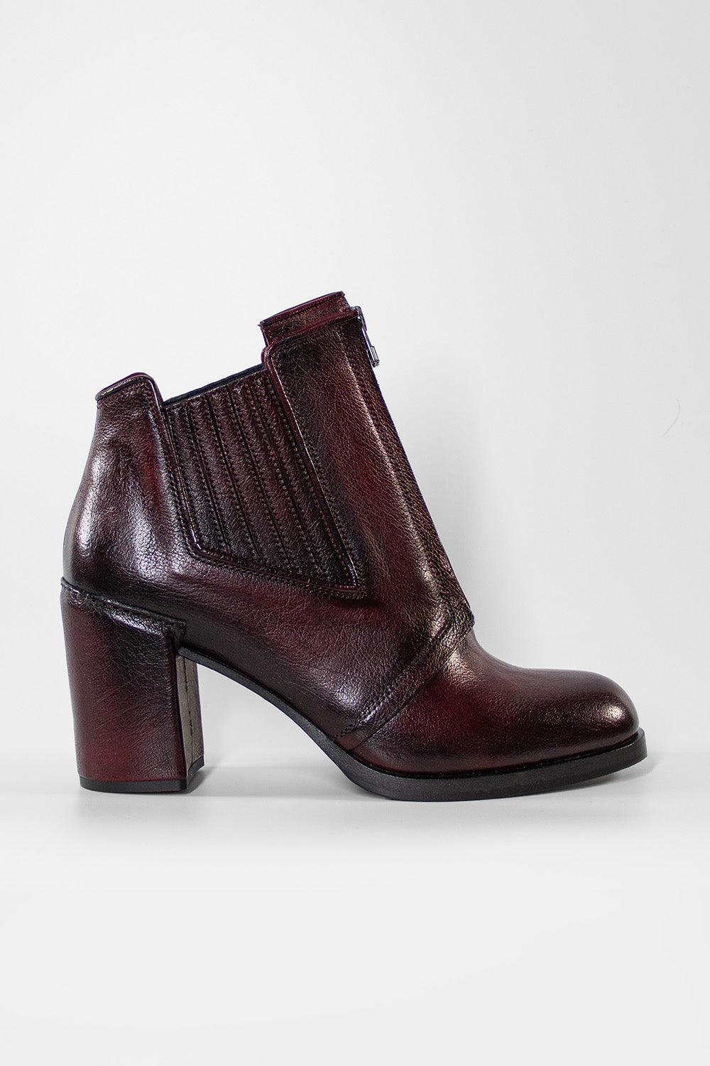 RICHMOND red-bordeaux chelsea boots | untamed street | women – UNTAMED ...
