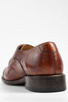 KNIGHTON rich-cognac derby shoes.