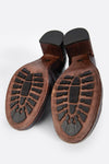 MADISON chocolate-brown lace-up hiking shoes.
