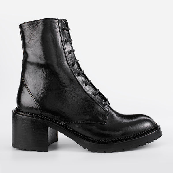 靴 black boots opium swag 43 REGENTtar-blacklace-