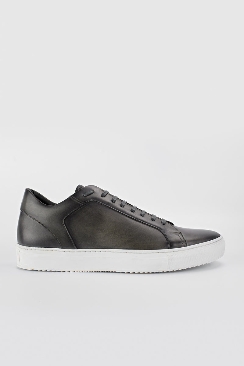 SOHO aluminium-grey patina sneakers | untamed street | men – UNTAMED STREET