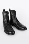 SLOANE urban-black commando boots.