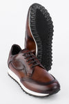 SOHO EDGE cocoa-brown patina runners.