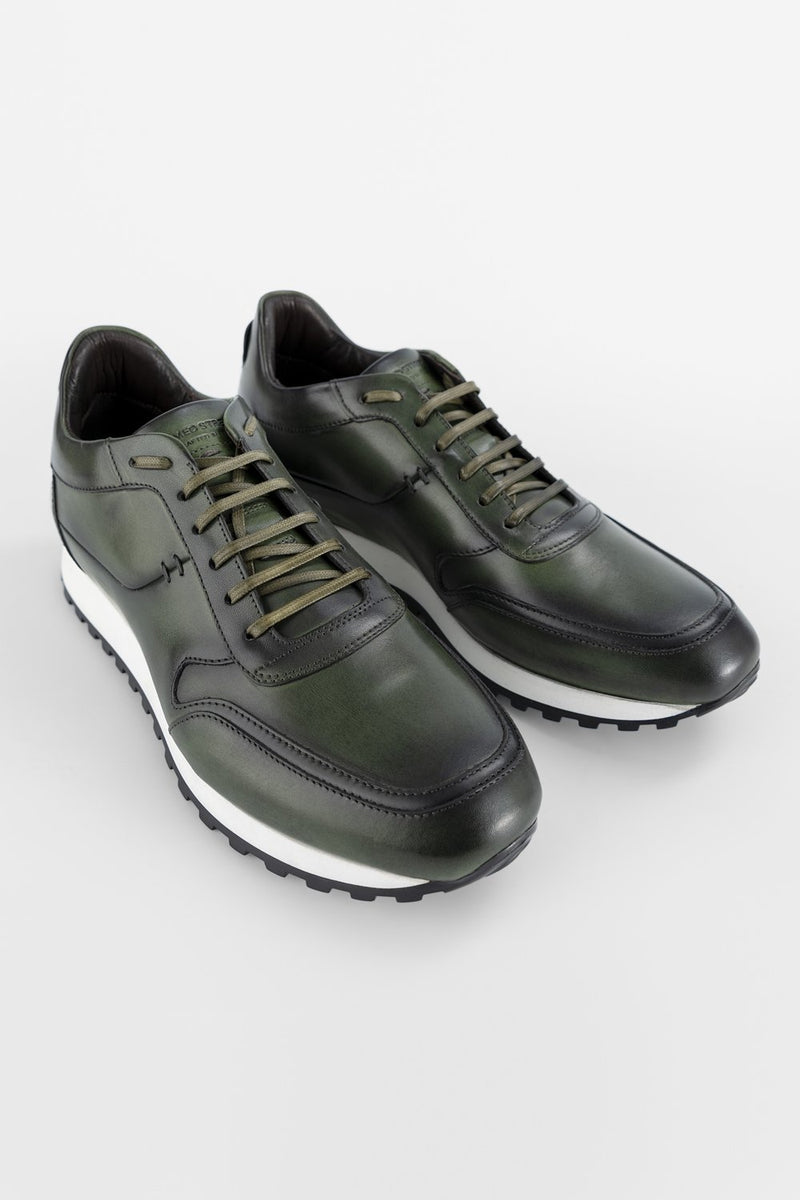 SOHO forest-green patina runners.