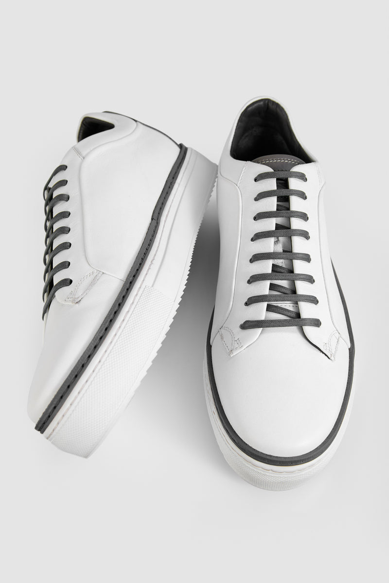1: 1 High Quality Men Shoes French Luxury Brand Designer Shoes White Calf  Leather Monogram Luxembourg Sneakers with Original Logo Boxes - China Men  Shoes and Sneakers price