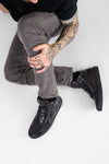 SOHO urban-black high sneakers.